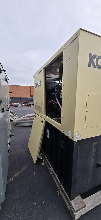 Used 2025 Kohler 60REOZK 60kW Diesel Generator