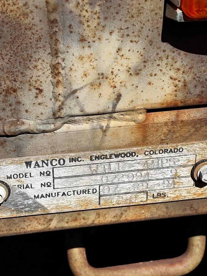 Used 1994 Wanco Totally Portable Off-Grid Power Station