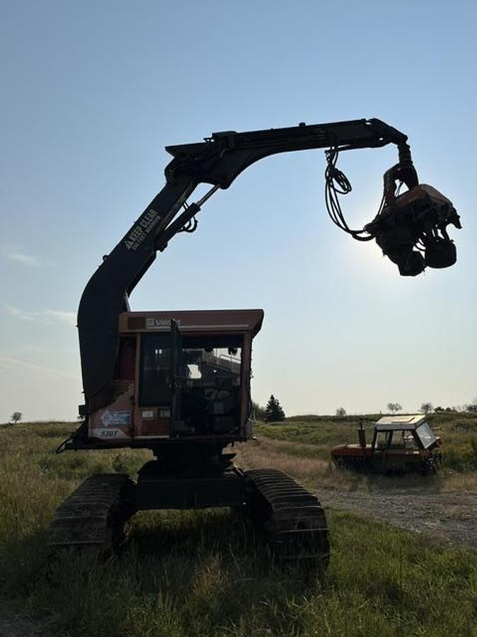 Used 2003 Valmet 530T Harvester w/ 370E Processing Head
