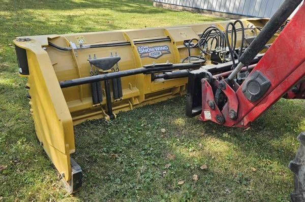 Used 2014 HLA 1016 Blade Box and Snowplow
