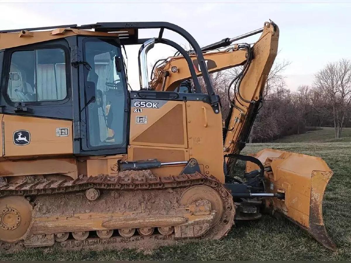 Used 2014 John Deere 650K XLT Crawler Dozer