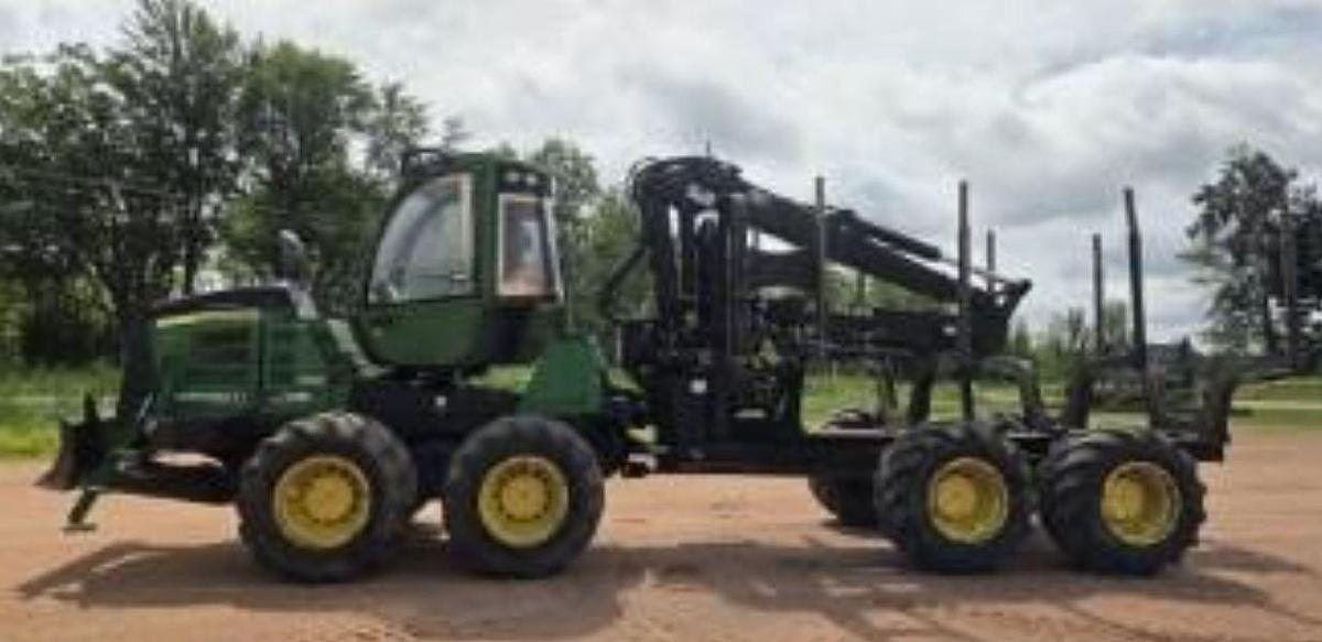 Used 2016 John Deere 1210E Forwarder