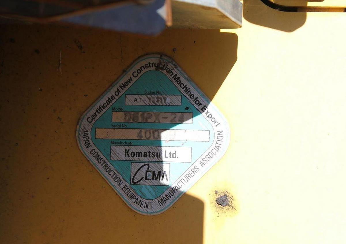 Used 2016 KOMATSU D61PX-24 Dozer