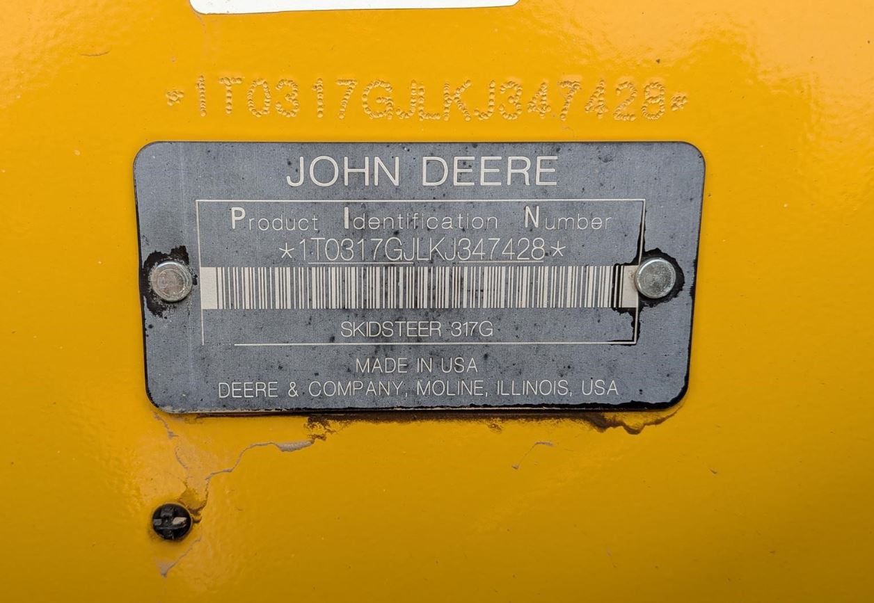 Used 2019 John Deere 317G