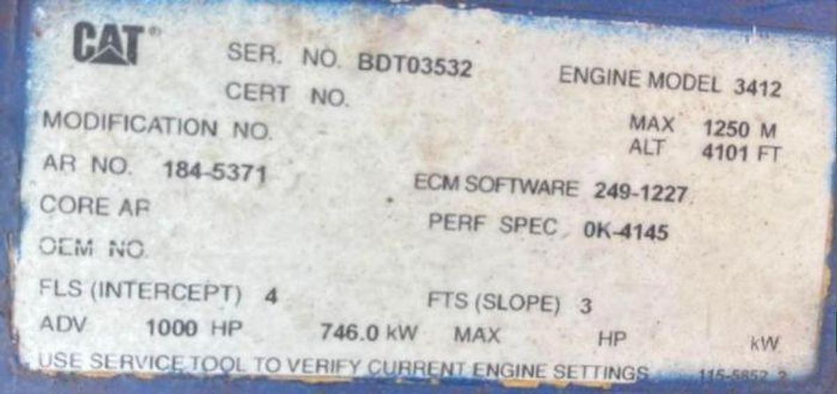 Used 2005 PETERSON PACIFIC GRINDER 5410 MODEL