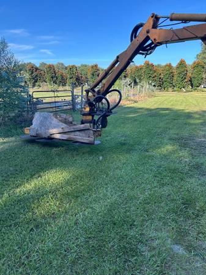 Used 2001 John Deere 6300 Boom Mower / Tree Trimmer