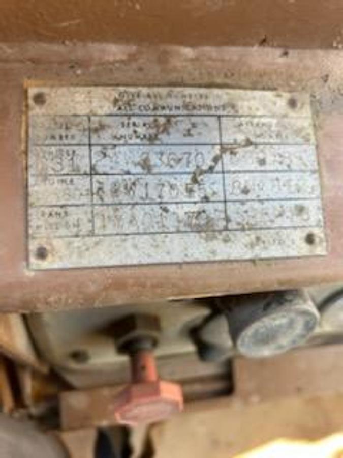 Used 1983 Caterpillar 631D Motor Scraper