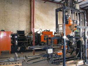 Used 250 Ton Rutil Injection molding Press RSO 1200/250 ; S/N 130/322