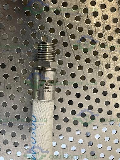 Used Saint Gobain  STHT-W-0500 48" Silicone Hose w/ 1/2" Sanitary to Threaded Fitting