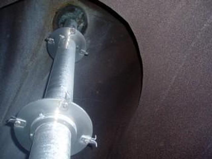 Used Mixer, V-Type, 40 CF, C/st, PK, 10 HP, Bar, Feed System, #S734565