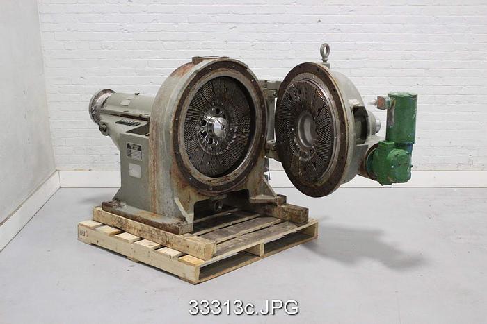 Used Beloit DD4000 20/24" Refiner, 24" Rotor #33313