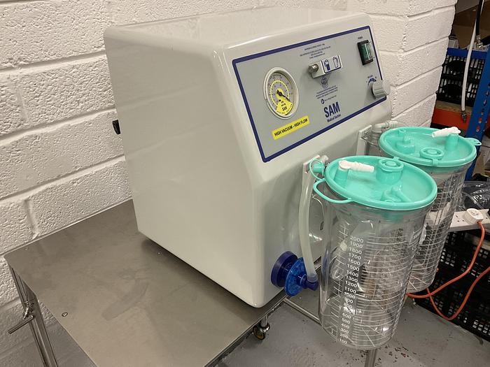 Used MGE Theatre Suction 2 x 2 Litre Bottles SAM 35