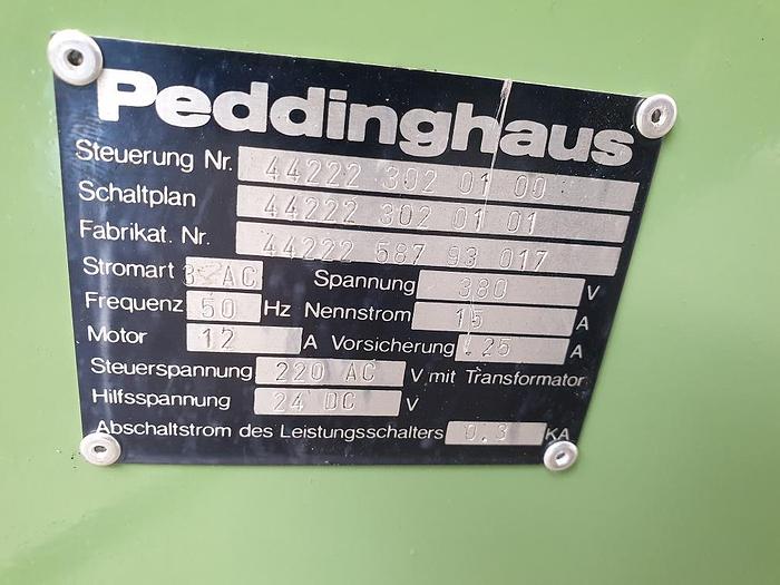 Gebraucht Hydraulische Profilstahlschere Peddinghaus Peddimaster 60/80