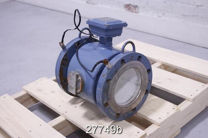 Used Rosemount 8705TSA06CILIN0W8 6" Magnetic Flow Tube, Maximum Process Temperature 350F, Max Process Pressure 275 Psi #27749