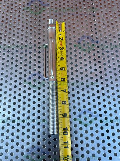 Used Stainless Steel  10" Single Module Lenticular Filter Housing Center Post