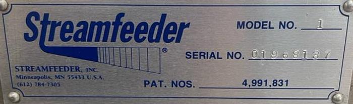 Used STREAMFEEDER MODEL 1