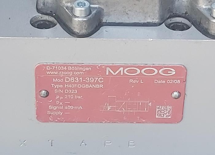 Gebraucht Proportionalventil, D665-311E, K15FRHBBNVAO, Moog, gebraucht - überholt