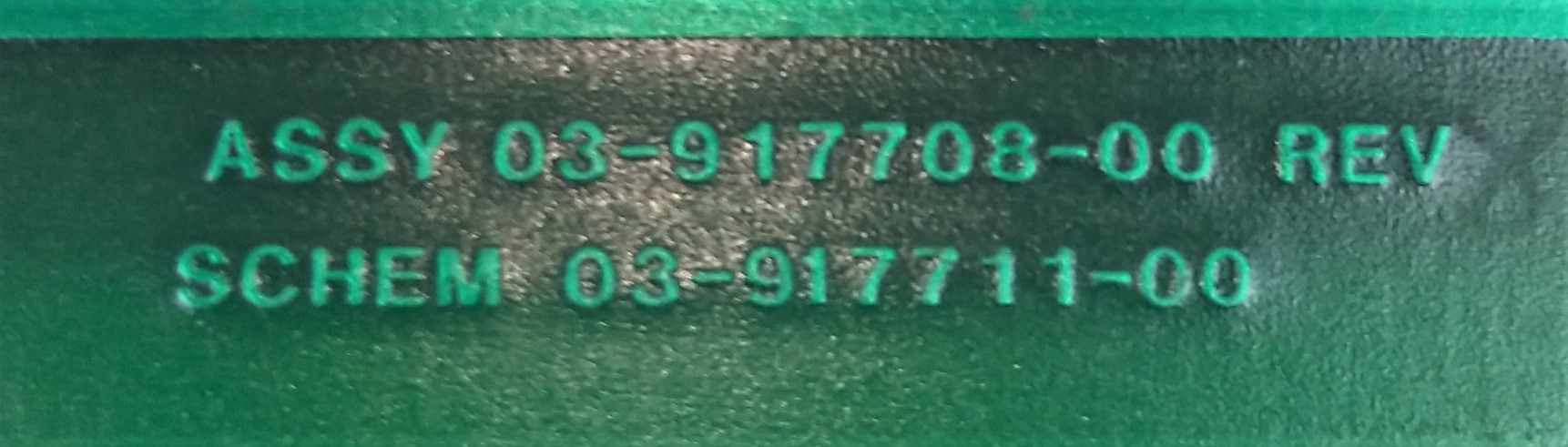 Used Varian 03-917708-00 Keyboard Display Board for Varian Star 3400 GC