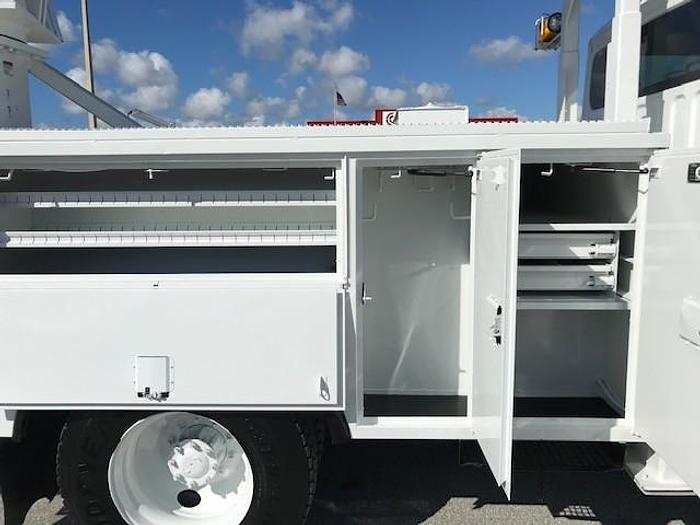 Used 2010 Freightliner M2 106 Altec DL45-BC Digger Derrick