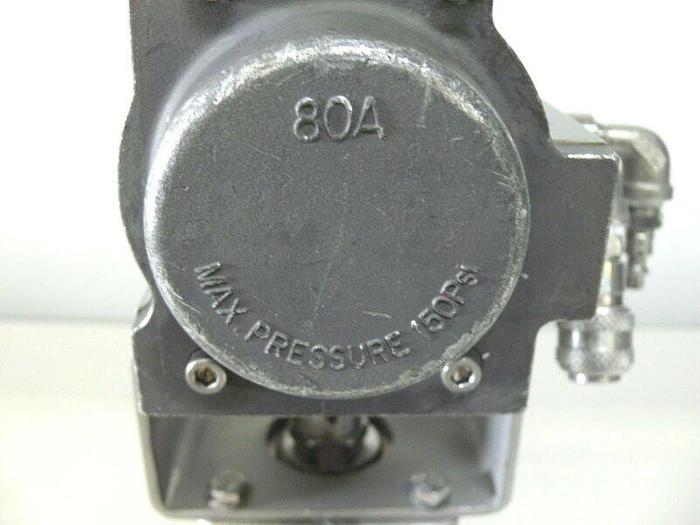 Used ABZ 80DA Pneumatic Actuator Valve 150 PSI Max