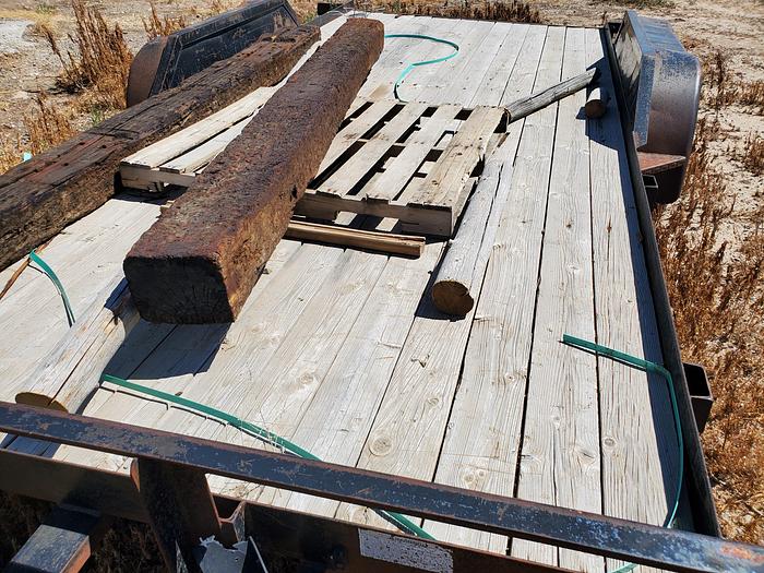 Used 16' Flatbed Equipment Trailer