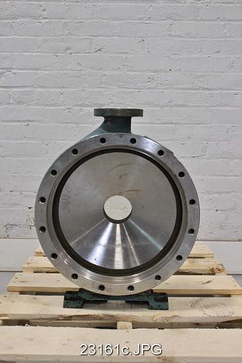 Used Goulds 3196 1.5x3x13" Pump Casing, Stainless Steel #23161