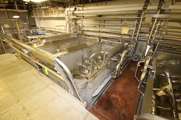 Used 250 CU. FT. RIBBON BLENDER - S/S - 100 HP