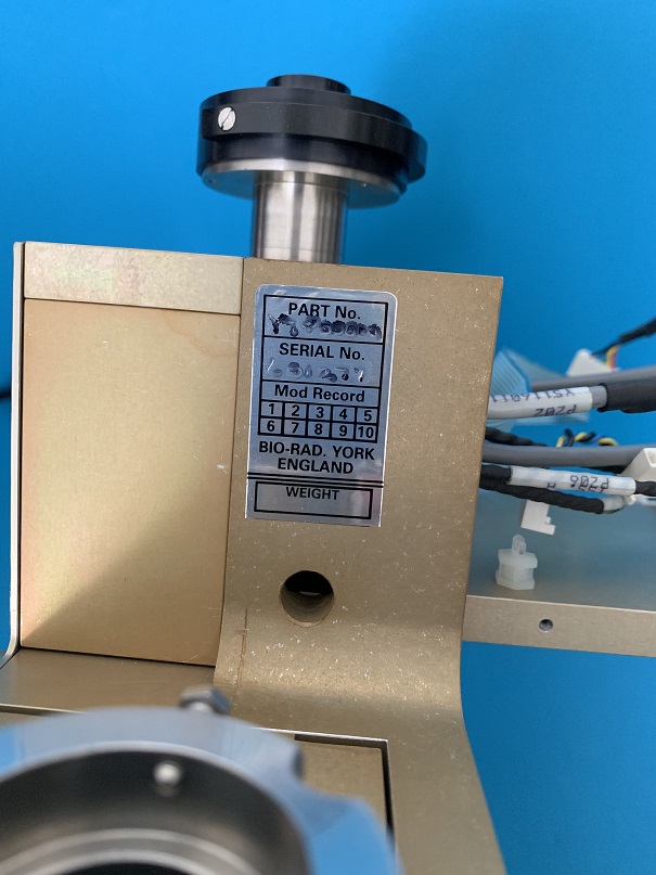 Used Biorad Microscope Objective Assembly with Two Cameras Quaester Q7