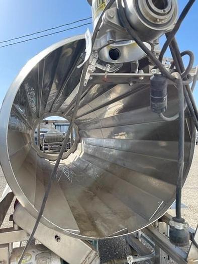 Used Seasoning Drum 8’ L x 5’ W Drum Diameter is 2’ 6’’