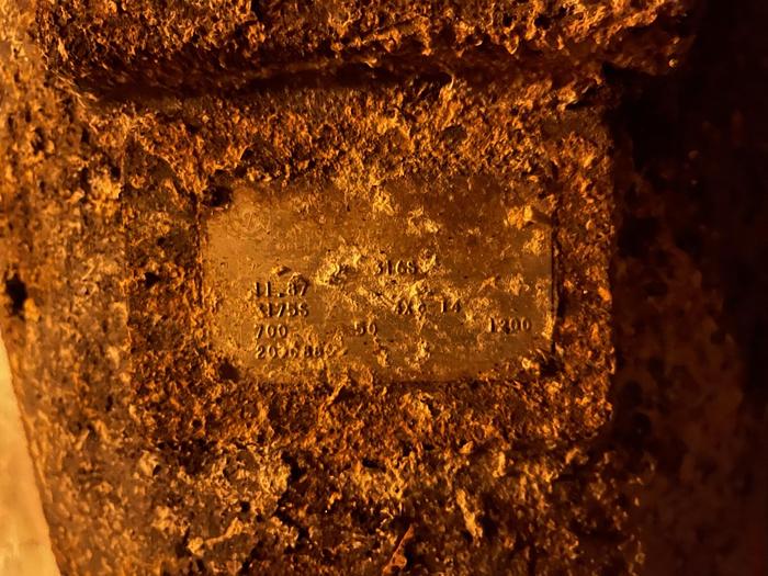 Used GOULDS MODEL 3175S 4 X 6 -14 CENTRIFUGAL PUMP 316SS  75 HP MOTOR