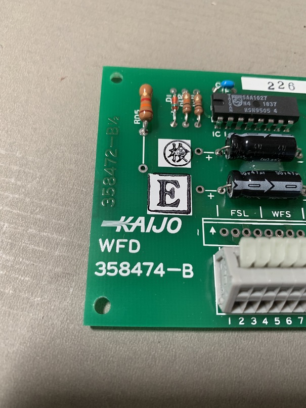 Used Kaijo PC Board WFD 358474-B