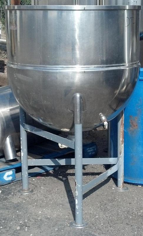 Usado 125 GALLON KETTLE TANK.  GROEN MODEL N125 SP SERIAL 51990