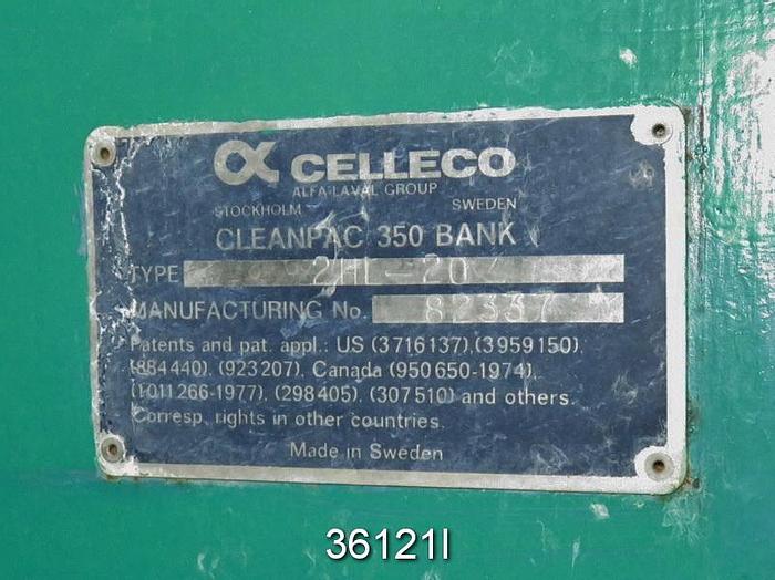 Used Celleco Cleanpac 350 5-Stage Cleaner System #36121