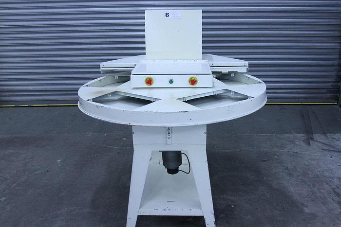 Used Sharp Interpack 5 Station Blister Sealing Machine / Blister Packer