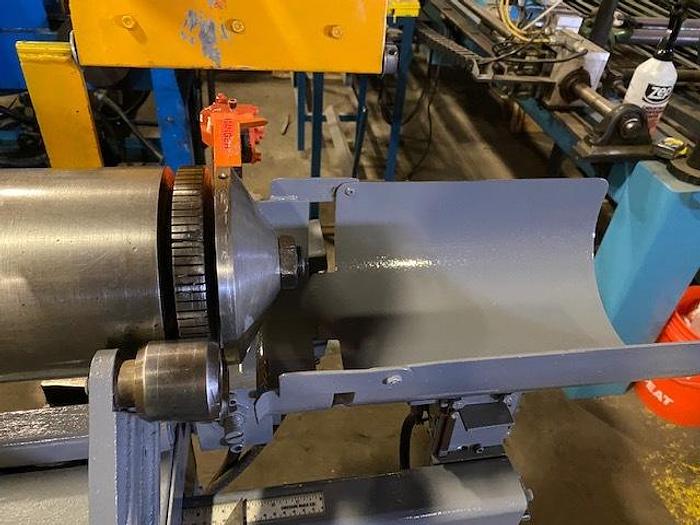 Used 120" APPLETON MODEL D21SH1010 TUBE CORE CUTTER