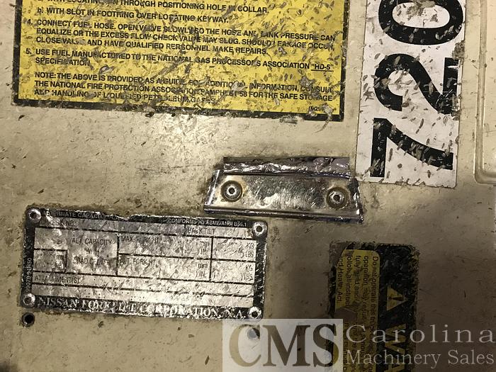 Used 2003 Nissan JC50LP Forklift