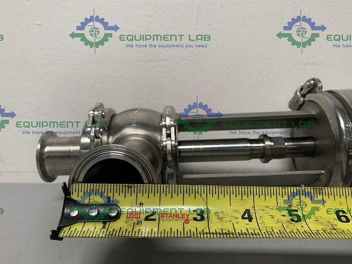 Used GEA Tuchenhagen SZ-BB-L0-13J/52/3A Valve w/ 1 1/2" Sanitary Fittings