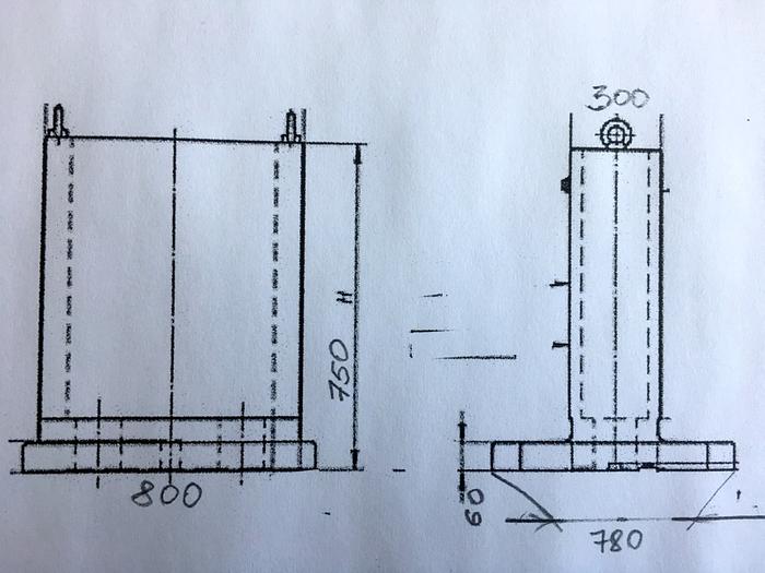 Gebraucht Aufspannwinkel doppelseitig Kipp