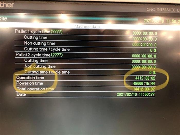 Used 2005 Brother TC-32B w/ Pallet Changer