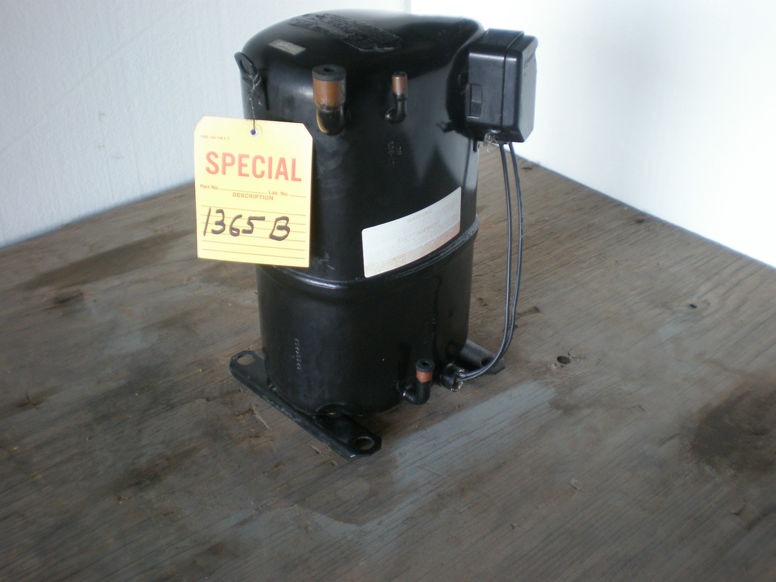 Used 1 & 3 Phase New Refrigeration Compressors; Copeland, Tecumseh