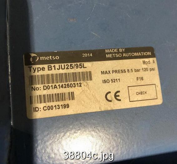 Used Neles Jamesbury 16" Ball Control Valve, 16-5150-71-3600 TT #38804