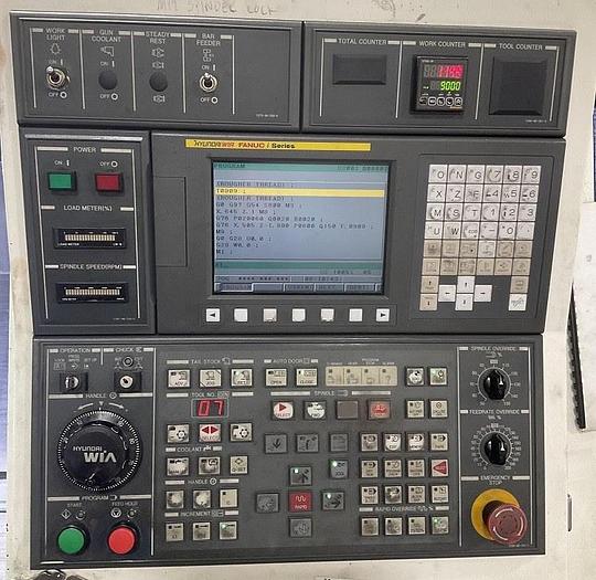 Used 2012 Hyundai Wia L150A CNC Lathe