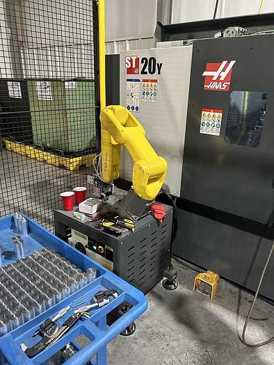Used 2021 Haas ST-20Y CNC Lathe with Haas Robot Inbox