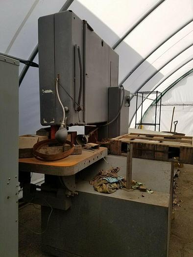 Used Grob 48 inch Band Saw with extra new wheel bandsaw