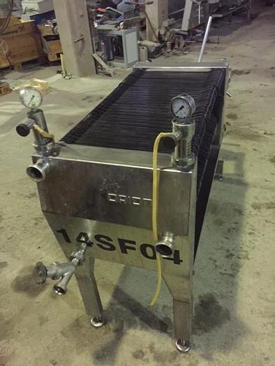 Used Seitz rustfri kammerfilterpresse