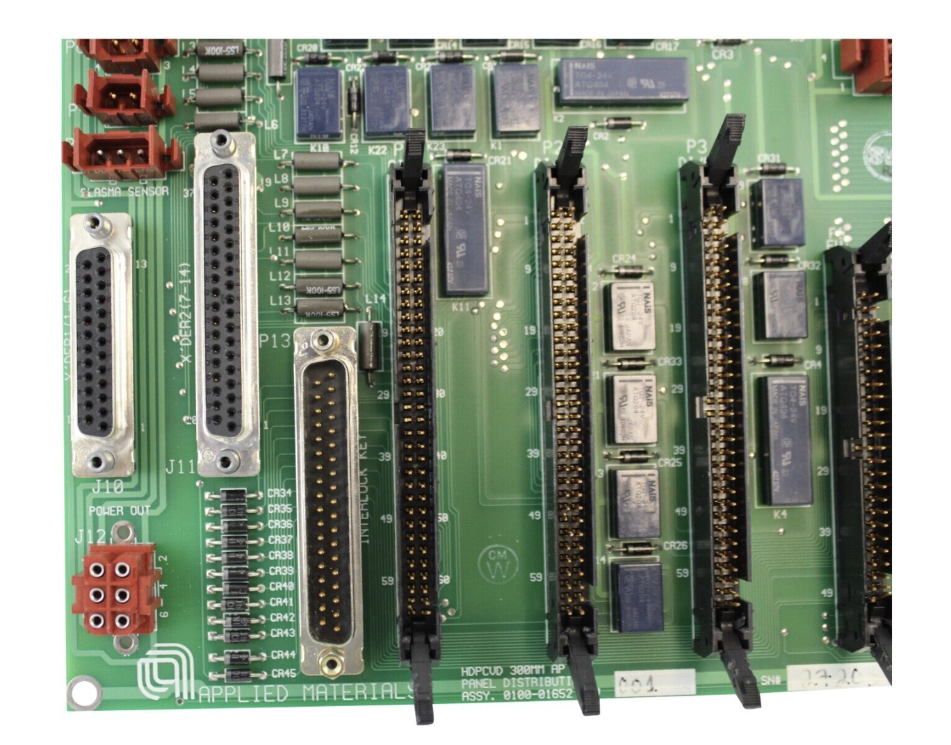 Used AMAT 0100-01652 REV 001 HPCVD 300MM AP GAS PANEL DISTRIBUTIONS ASSY