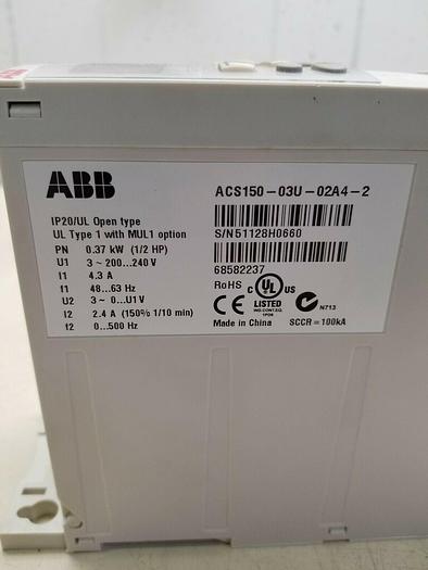Used ABB ACS150-03U-02A4-2