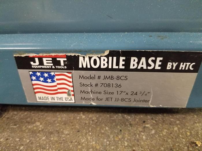 Used Jet JJ-8CS 8" Jointer