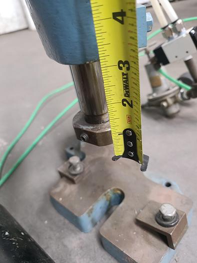Used Hugold Air Press Stamping Assembly Press Pneumatic in perfect condition