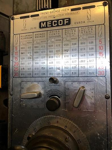 Usato TRAPANO RADIALE MECOF (N) 30 X800